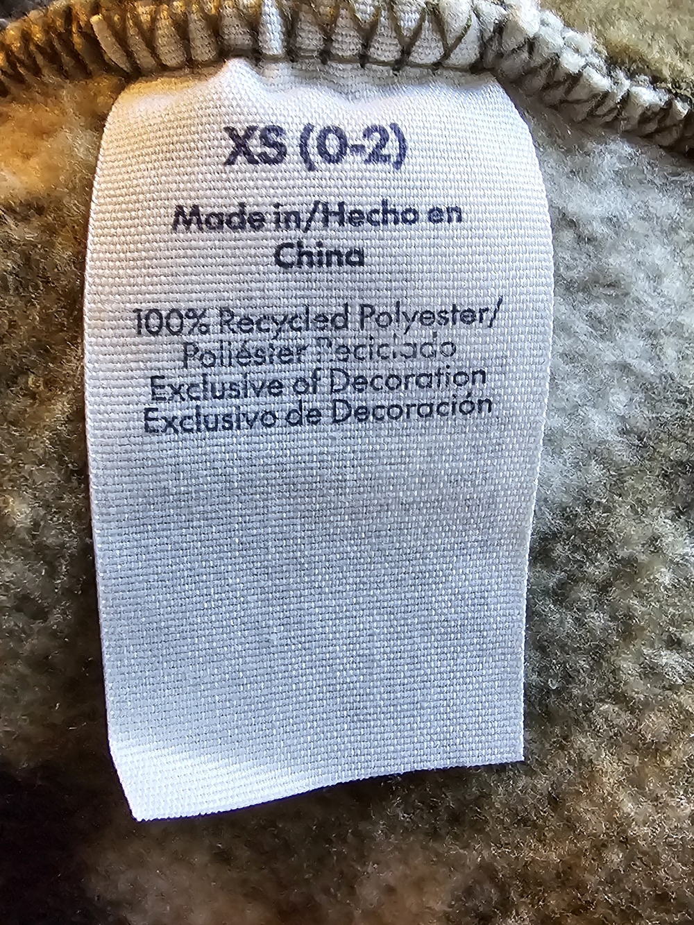 Camo Fleece Pullover - Picture 3 of 8
